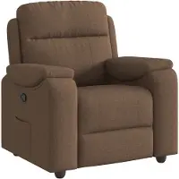 vidaXL Fauteuil relax brun Tissu