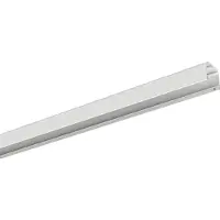 RIDI Rail 2-lg VL2TM 3000 2500004 flex. Conduite de courant DV 5x2,5 3000mm blanc