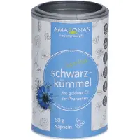 Amazonas Naturprodukte Handels Gmbh AMAZONAS Huile de cumin noir en gélules, 100 gélules