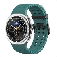 IMoshion Bracelet Ocean en silicone Samsung Galaxy Watch 8 (40/44mm) / Classic (46mm) - Vert foncé