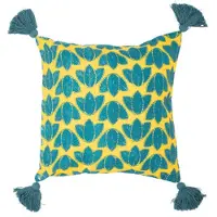 Sema Housses de coussins FEUILLAGE - Multicolore - 45x45 cm