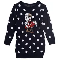 TEAM HEROES Robe enfant ROBE MINNIE MOUSE filles - Marine - 4 ans