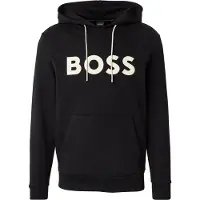 BOSS pour homme. 50551457 Sweatshirt Soody Zone noir (M), Casuel, Polyester