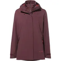 Vaude Veste imperméable à capuche zippé femme Neyland