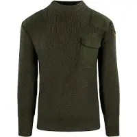 Normani Pull-over ' Barntrup ' jaune / olive / rouge / noir