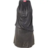 Diesel Robe de cocktail 'KARAM' or / gris