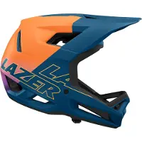 Lazer Casque intégral Cage KinetiCore, bleu-orange