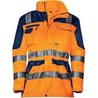 Uvex Veste de protection contre les intempéries flash orange, orange vif XXL (XXL)