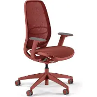 Sedus Chaise de bureau se:air, Ai-821/005 Tissu rouge (42 - 55 cm)