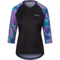 Giro Roust 3/4 Sleeve Enduro Jersey Noir,Violet L Femme