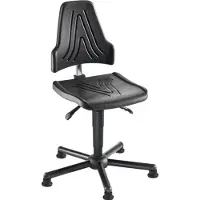 MeyChair chair Chaise de travail pivotante W19-25-TG-PU ESD noir similicuir (49 - 63 cm)