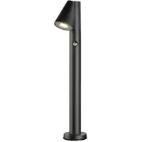 SLV Éclairage de chemin T-Tube 70 Pole 70cm noir avec capteur