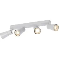 SLV PURI 2.0 Dome, applique murale et plafonnier, long, 4 x max. 6W GU10, gris 1008355