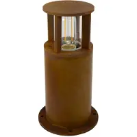 Ks Verlichting Lampe de jardin ronde Marina 30 corten