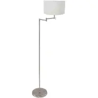 Mexlite Lampadaire Bella Métal avec abat-jour blanc