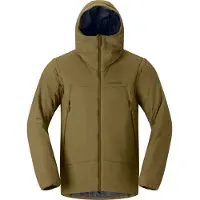 Norrøna - Doudoune en duvet synthétique - More Thermo60 Aero100 Jacket M Dark Olive pour Homme - Taille M - Kaki