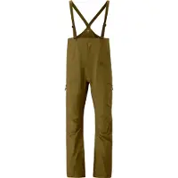 Norrøna - Salopette en GORE-TEX - More Gore-Tex Salopette M Dark Olive pour Homme - Taille L - Kaki