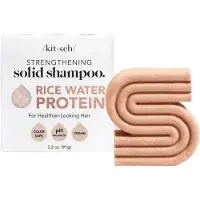 Kitsch Rice Water Shampooing Bar - Dry Hair Shampooing & Soap Bar pour les soins des cheveux et la croissance des cheveux - Femmes et shampooing