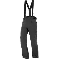 Salomon - Pantalon de ski imperméable et isolant - Edge Pant M Deep Black pour Homme - Taille M - Noir