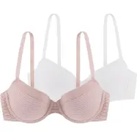 Dorina Soutien-gorge 'Louise' rose pastel / blanc