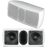 Omnitronic OD-22T Enceinte Public Adress 15 W 1 pc. (Passif, 1x 15 W), Haut-parleur PA, Blanc