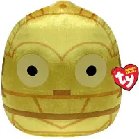 TY Peluche Squishy Beanies Star Wars C-3PO 30 cm