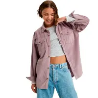 Roxy Surchemises LET IT GO CORD femmes - Violet - EU XL