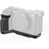 SmallRig 4797B Plaque de montage en L avec poignée en silicone pour Sony Alpha 7C II / Alpha 7CR (Poignée), Accessoires vidéo, Noir