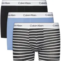 Calvin Klein Lv00nb4392 Boxers Bleu,Noir L Homme