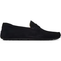 BOSS Mocassins en cuir suédé avec finition Penny