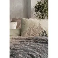 L'essentiel Maison , Lindon - Beige, Ensemble housse de couette Ranforce king-size (FR), Beige, 100 % COTON RANFORCE, 240 x 220 cm