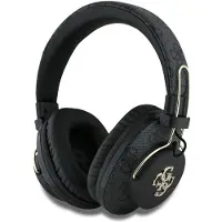 GUESS Casque intra-auriculaire Bluetooth Enc Metal 4G Logo Noir