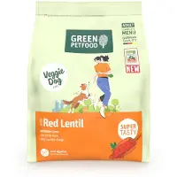 Green Petfood 900g Veggie Dog avec lentille rouge nourriture sèche pour chiens