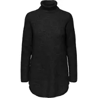 Pieces Ellen High Neck Sweater Noir L Femme