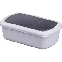 Fackelmann Lunchbox Beige à compartiment réglable 1 litre sans BPA Storage