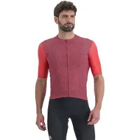 Sportful Checkmate Short Sleeve Jersey Rouge L Homme