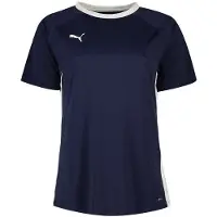 Puma Teamliga Short Sleeve T-shirt Bleu M Femme