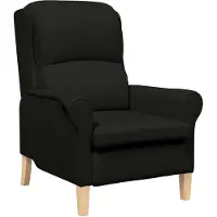 vidaXL fauteuil Noir 76 x 94 x 102 cm Tissu Sharpa