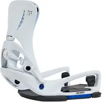 Burton - Fixations de snowboard all mountain - Genesis Est Step On White pour Homme - Taille 41,5-43,5 - Blanc