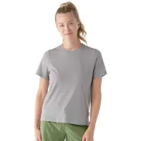 Smartwool Perfect Crew Short Sleeve T-shirt Gris M Femme