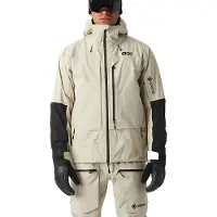 Picture Organic Clothing - Veste de ski imper-respirante en GORE-TEX - Huron GTX 3L Jkt Pure Cashmere pour Homme - Taille S - Beige