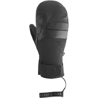 Picture Organic Clothing - Moufles imper-respirantes - Ancon Mitts Black pour Homme en Cuir - Taille 10 - Noir