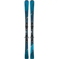 Elan - Packs (skis + fix) - Pack skis de piste - Primetime 22 Blue + Sx El 10.0 2026 en Bois - Taille 165 cm - Bleu