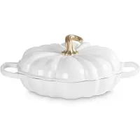 Le Creuset Profitopf Courge HERBST blanc, Poêle + casserole, Blanc