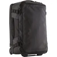 Patagonia Sac Duffle à roulettes avec poignées supérieures renforcées Black Hole