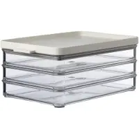 Mepal Omnia boîte de conservation à placer au réfrigérateur teinte/couleur Nordic White 1 pcs