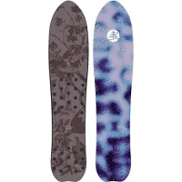 Burton - Snowboard freeride - Backseat Driver Pow Surfing Board 2026 en Bois - Taille 140 cm - Marron