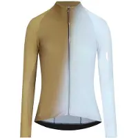 Q36.5 Gregarius Hybrid Big Fade Long Sleeve Jersey Vert,Blanc M Femme