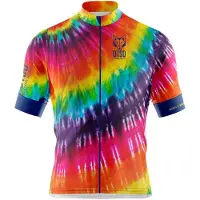 Otso Maillot à Manches Courtes Tie Dye
