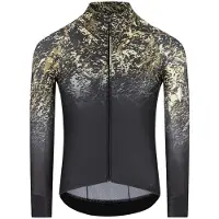 Q36.5 Maillot Gregarius Hybrid Alpi Camo Maillot à Manches Longues Noir, Taille M